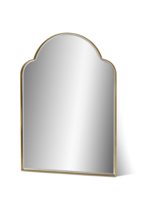 Park Hill Collection Island Manor Wall Mirror – Mirrored Brass