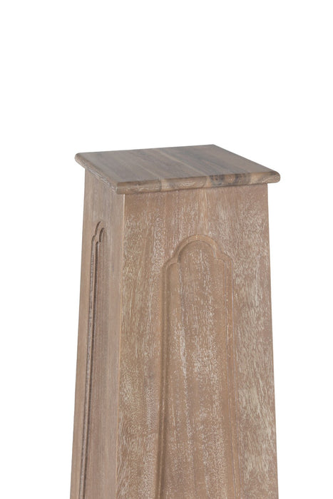 Park Hill Collection Island Manor Pedestal – Driftwood (view 3)