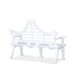 Bay Lake Garden Bench, Hydrangea White F-002-6-287-PAR : F-002-6-287-27A - feature highlight