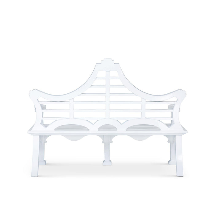Bay Lake Garden Bench, Hydrangea White F-002-6-287-PAR : F-002-6-287-27A - detail close-up