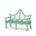 Bay Lake Garden Bench, Palm Island Green F-002-6-287-PAR : F-002-6-287-36A - angle view