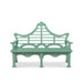 Bay Lake Garden Bench, Palm Island Green F-002-6-287-PAR : F-002-6-287-36A - side view