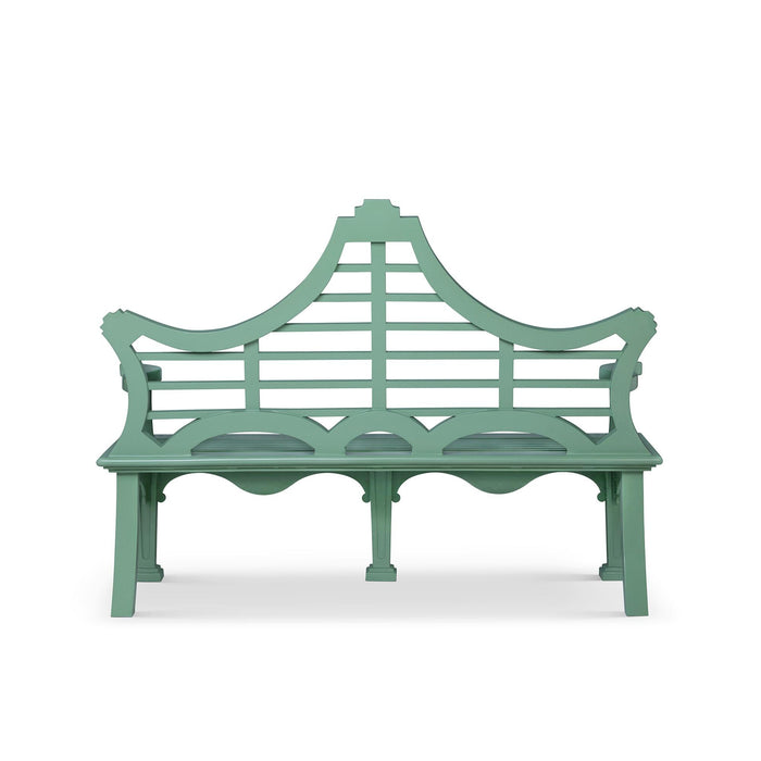 Bay Lake Garden Bench, Palm Island Green F-002-6-287-PAR : F-002-6-287-36A - interior view