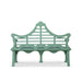Bay Lake Garden Bench, Palm Island Green F-002-6-287-PAR : F-002-6-287-36A - interior view