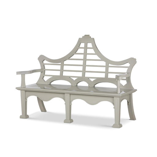 Park Hill Collection Bay Lake Garden Bench, Khaki