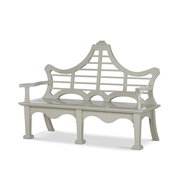 Park Hill Collection Bay Lake Garden Bench, Khaki