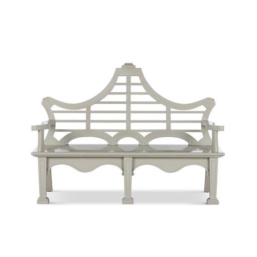 Park Hill Collection Bay Lake Garden Bench, Khaki (view 2)