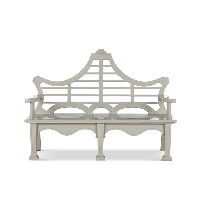 Park Hill Collection Bay Lake Garden Bench, Khaki (view 2)