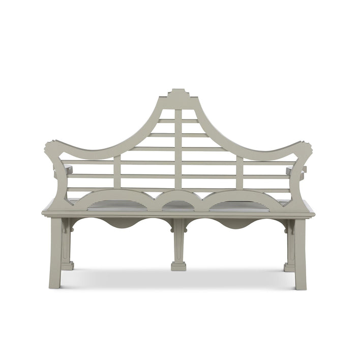 Park Hill Collection Bay Lake Garden Bench, Khaki (view 4)