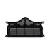 Park Hill Collection Bay Lake Garden Bench, Jet Black (view 5)