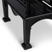 Park Hill Collection Bay Lake Garden Bench, Jet Black (view 6)