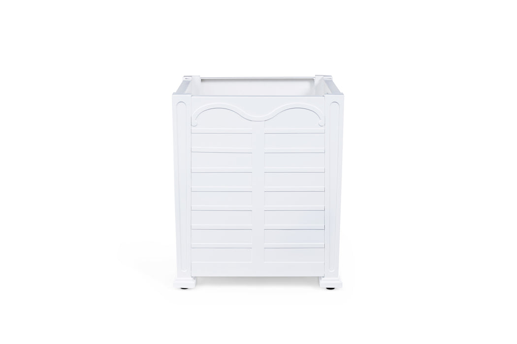 Park Hill Collection Bay Lake Garden Small Planter – Hydrangea White (view 2)