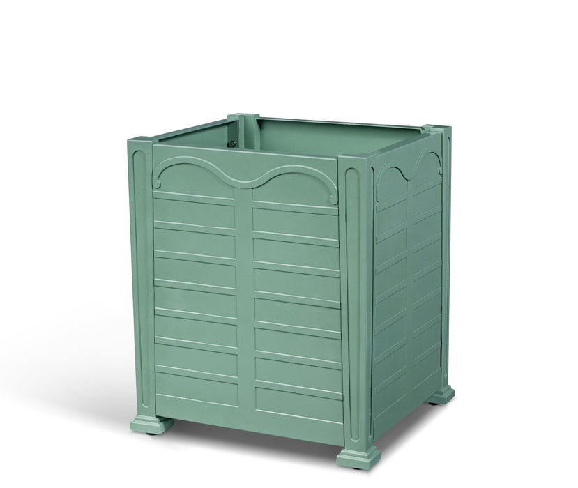 Park Hill Collection Bay Lake Garden Small Planter – Palm Island Green