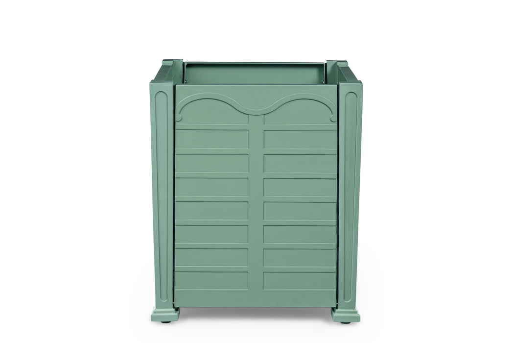 Park Hill Collection Bay Lake Garden Small Planter – Palm Island Green (view 2)
