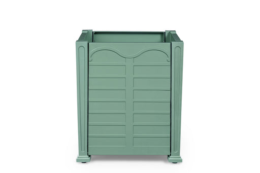 Park Hill Collection Bay Lake Garden Small Planter – Palm Island Green (view 2)