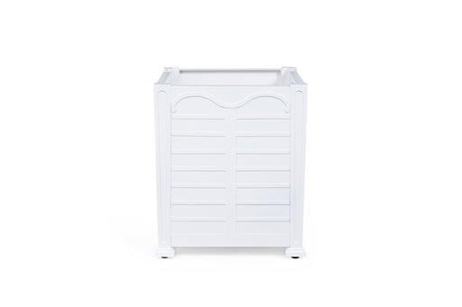 Park Hill Collection Bay Lake Garden Planter, Large – Hydrangea White (view 2)