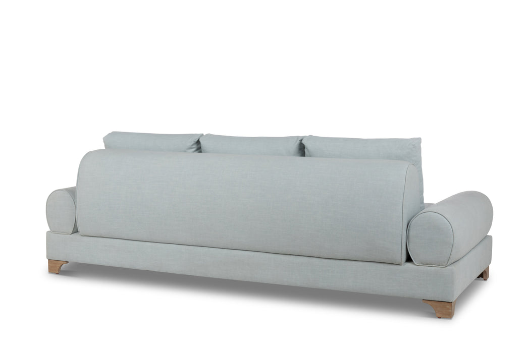 Park Hill Collection Frenchy French Sofa – Loom Serene Sky (view 4)