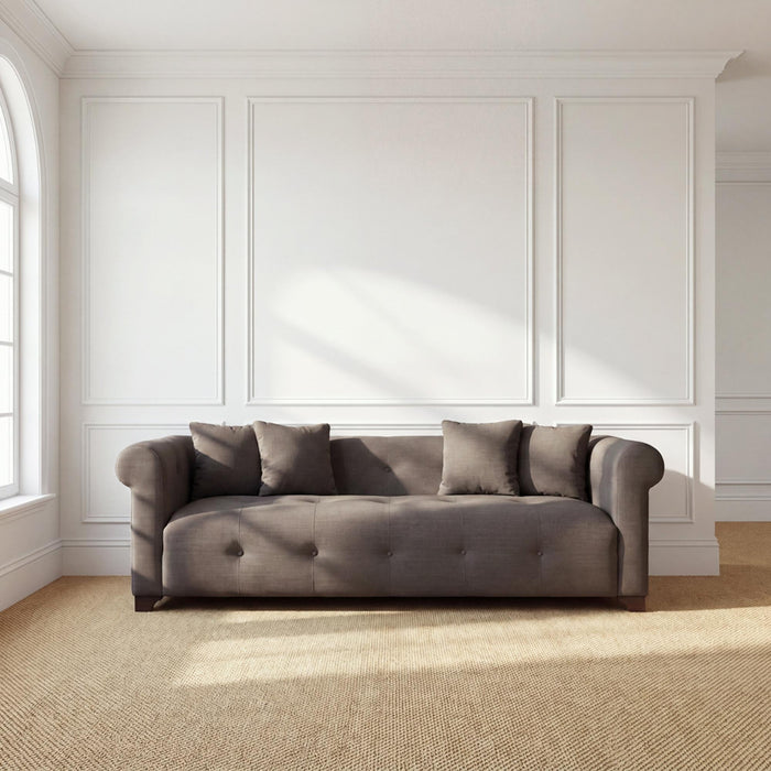 Park Hill Collection Tuxedo Sofa – Mocha (view 9)