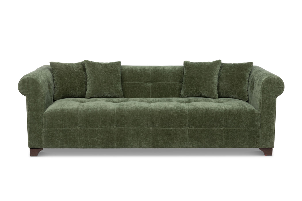 Park Hill Collection Tuxedo Sofa – Moss (view 2)