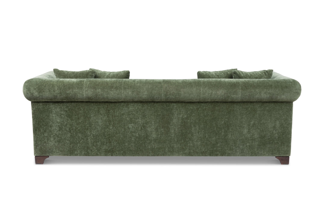 Park Hill Collection Tuxedo Sofa – Moss (view 3)
