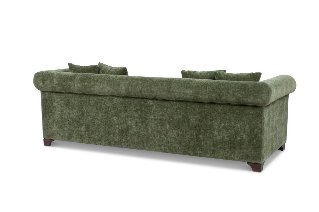 Park Hill Collection Tuxedo Sofa – Moss (view 4)