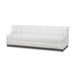 Park Hill Collection Scroll Arm Sofa, Ivory