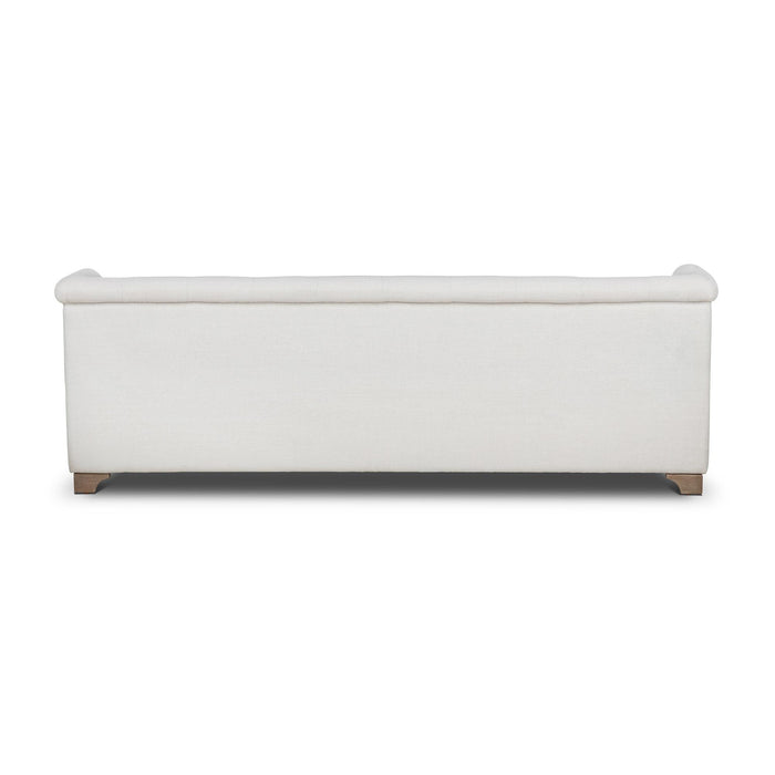 Park Hill Collection Scroll Arm Sofa, Ivory (view 3)