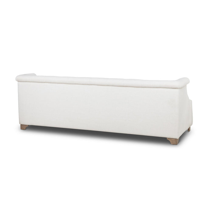 Park Hill Collection Scroll Arm Sofa, Ivory (view 4)