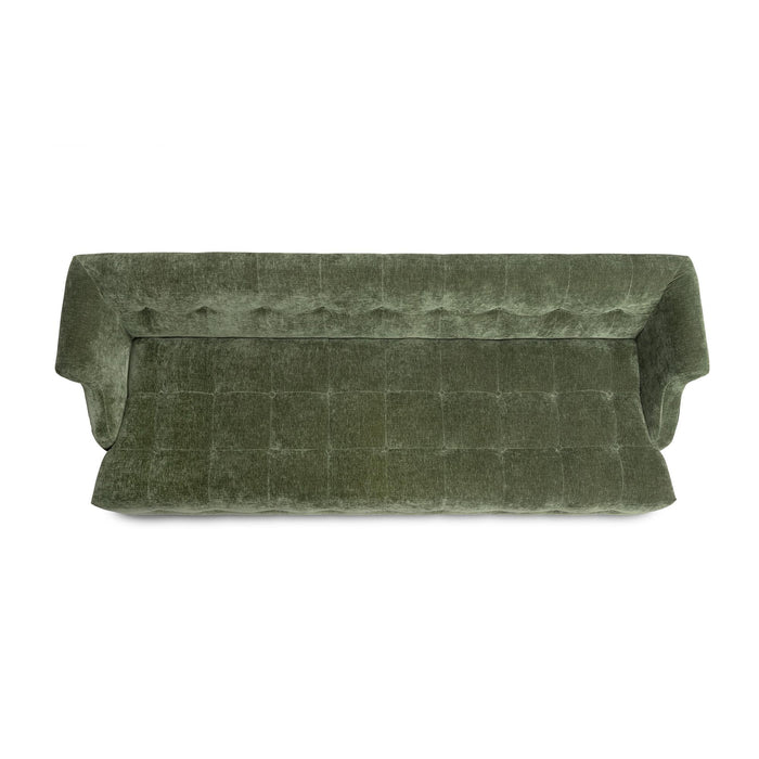 Park Hill Collection Scroll Arm Sofa, Moss (view 5)