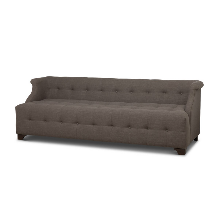 Park Hill Collection Scroll Arm Sofa In Mocha