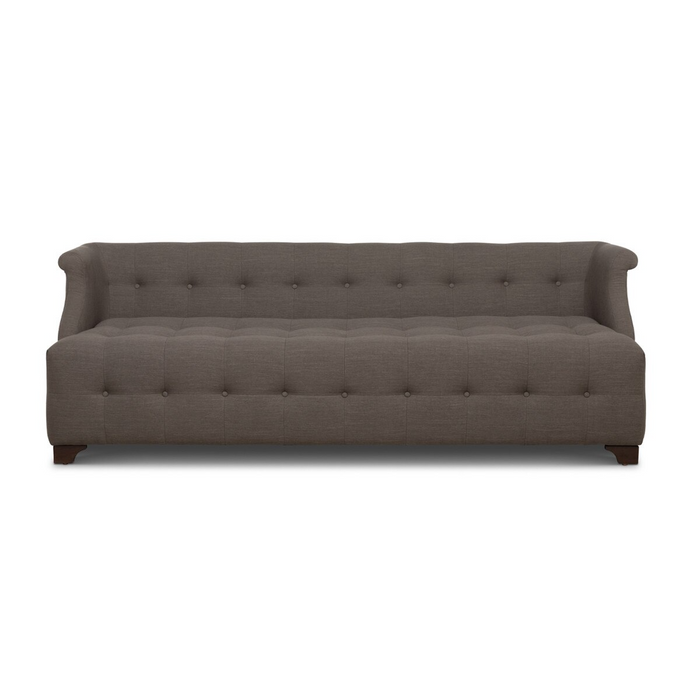 Park Hill Collection Scroll Arm Sofa In Mocha