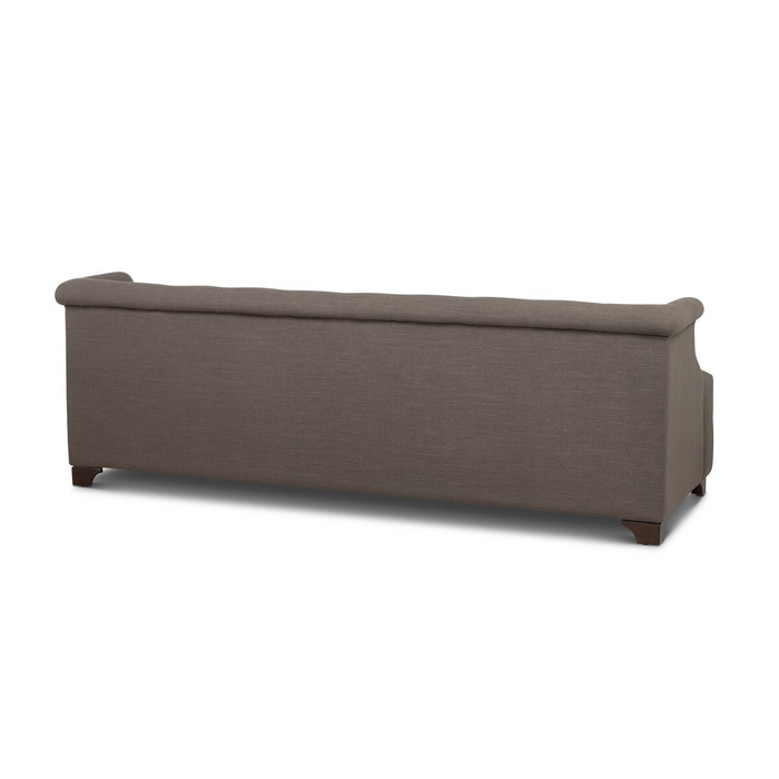 Park Hill Collection Scroll Arm Sofa In Mocha