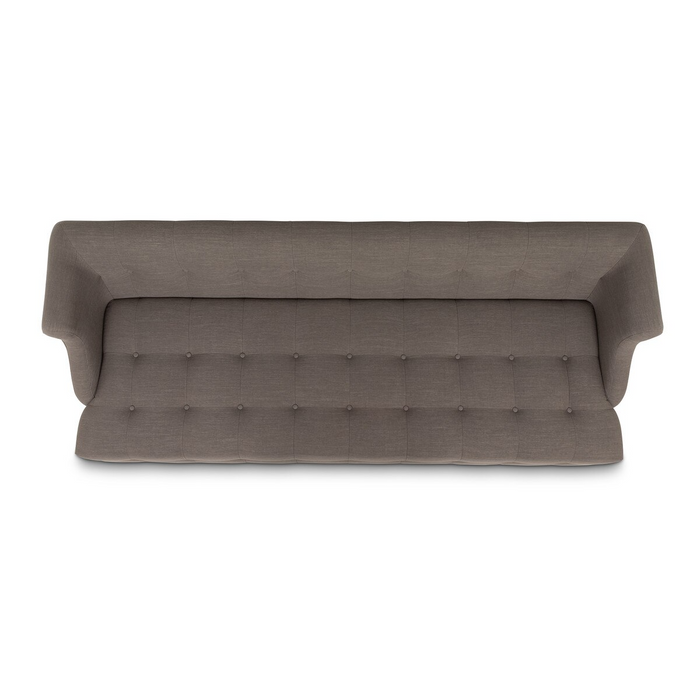 Park Hill Collection Scroll Arm Sofa In Mocha