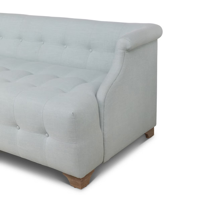 Park Hill Collection Scroll Arm Sofa Serene In Sky