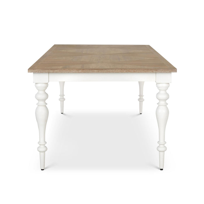 Park Hill Collection Cotswold Dining Table – Whitewash (view 3)