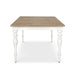 Park Hill Collection Cotswold Dining Table – Whitewash (view 3)