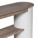 Park Hill Collection Capsule Console Table – Silk Linen, Driftwood (view 5)