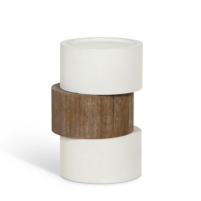 Park Hill Capsule Spot Table Silk Linen Spot Table front view