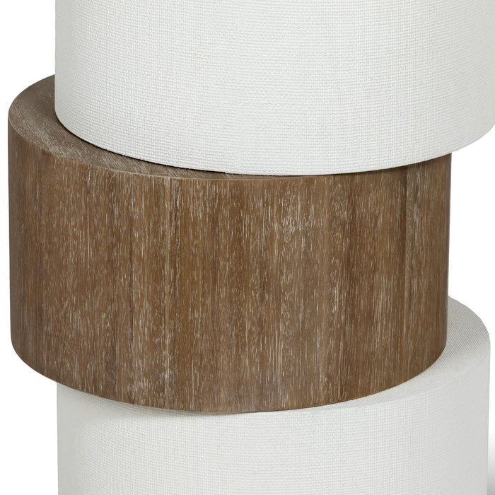 Park Hill Capsule Spot Table Silk Linen Spot Table detail view