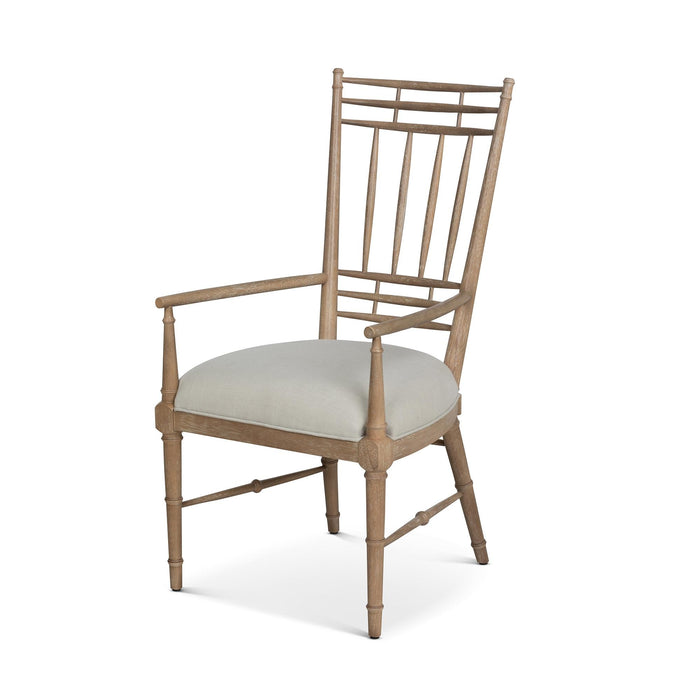 Park Hill Collection Hyannis Port Armchair – Driftwood, Loom Sand