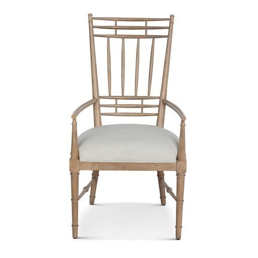 Park Hill Collection Hyannis Port Armchair – Driftwood, Loom Sand (view 2)