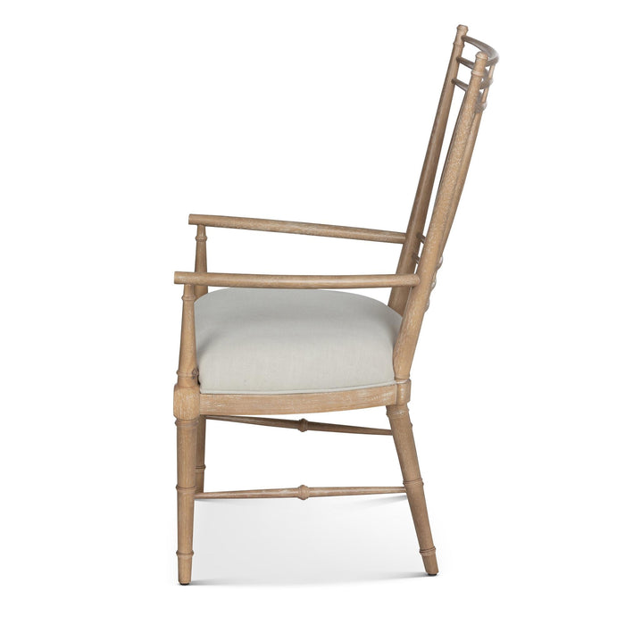 Park Hill Collection Hyannis Port Armchair – Driftwood, Loom Sand (view 3)