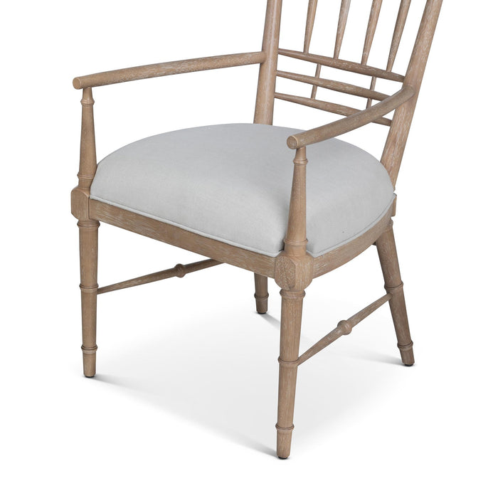 Park Hill Collection Hyannis Port Armchair – Driftwood, Loom Sand (view 6)