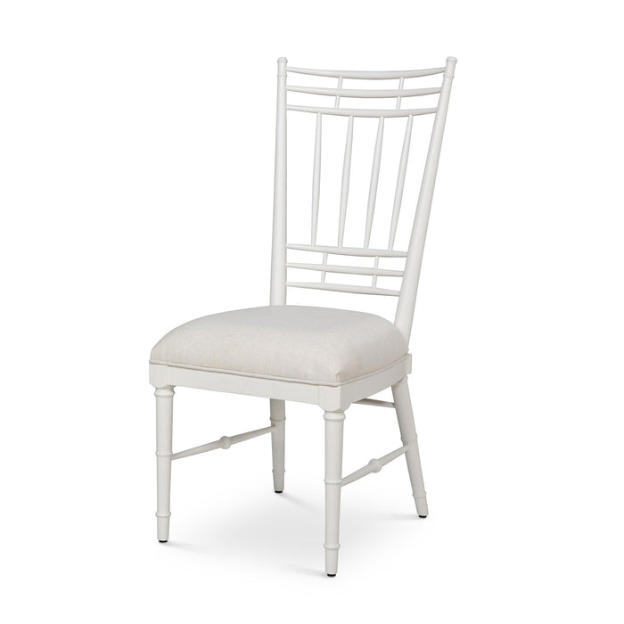 Park Hill Collection Hyannis Port Side Chair – Whitewash, Drift Ivory