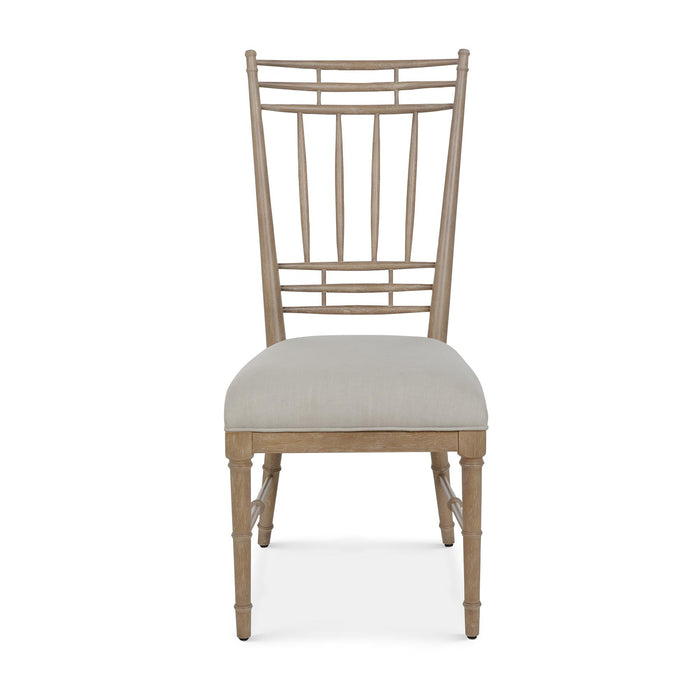 Park Hill Collection Hyannis Port Side Chair – Driftwood, Loom Sand (view 2)