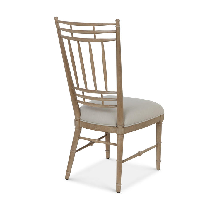 Park Hill Collection Hyannis Port Side Chair – Driftwood, Loom Sand (view 5)