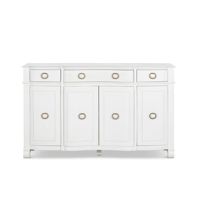 Park Hill Great House Sideboard Whitewash Sideboard angle view