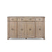 Park Hill Great House Sideboard Driftwood Sideboard angle view