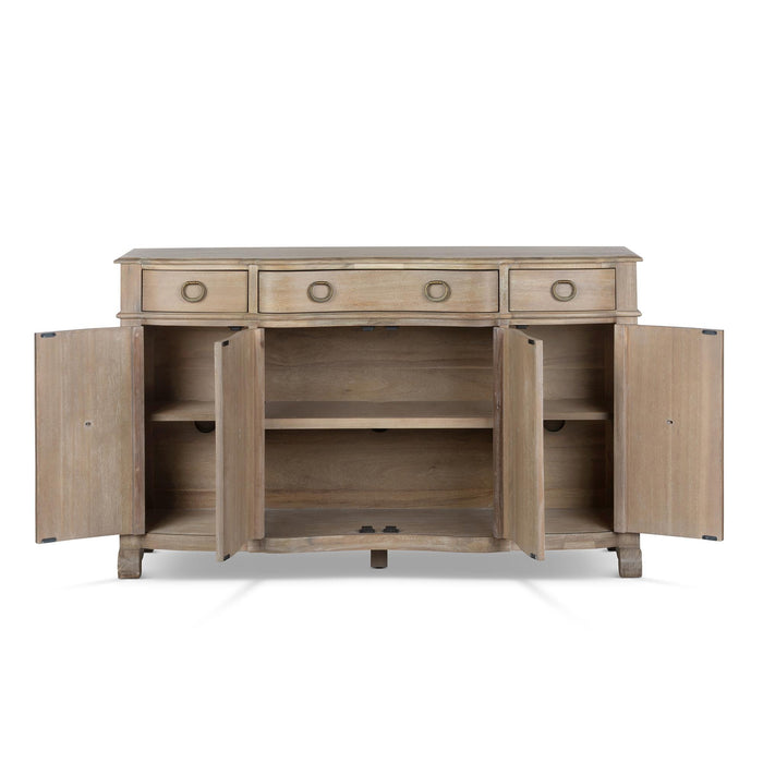 Park Hill Great House Sideboard Driftwood Sideboard detail view