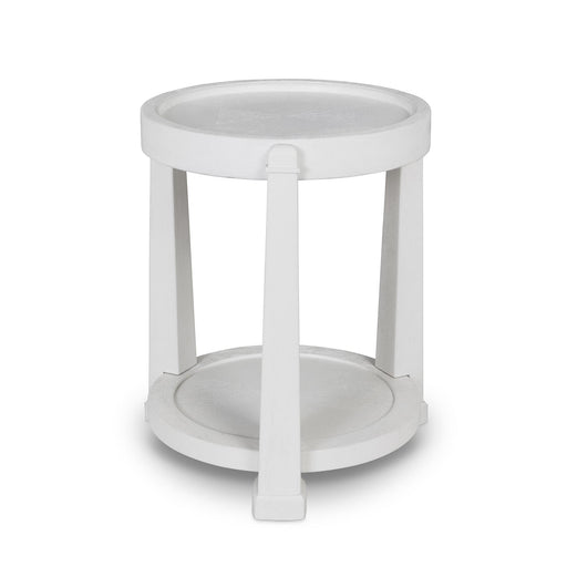 Park Hill Collection Tortola Lamp Table – Whitewash (view 2)